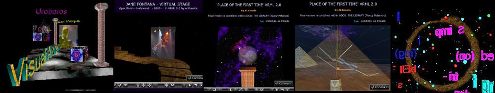 link to Various VRML WORLDS by Al Razutis