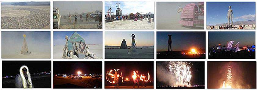 Burning Man 2015 in Stereo 3D