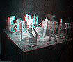 Dreamtime - sculptural holographic hybrid holography by Al Razutis