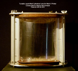 Sharon McCormack Tunable Cylindrical Lens - Collection & Archives of multiplex technology