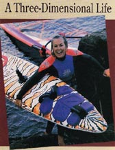 click/enlarge - Sharon McCormack story in Windsurfing Magazine  - Photos of Sharon McCormack in life and work