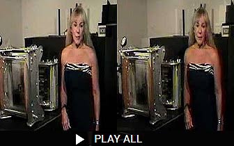 Multiplex holograms by Sharon McCormack, Lloyd Cross  in 3D excerpts on YouTube