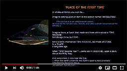 Place of the First Time -  by Al Razutis in VRML 2.0 1999 on video excerpt on YouTube