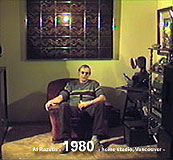 click enlarge - Al Razutis 1980  home studio Vancouver