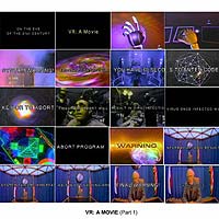 VR: A MOVIE frame capture - compilation video by Al Razutis 1996