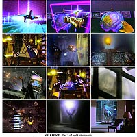 VR: A MOVIE frame capture -  compilation  video by Al Razutis 1996