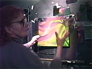 Anait in her Santa Barbara studio 1975
