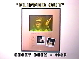 Flipped Out hologram by Becky Deem