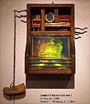 click/enlarge - Daddy's Spice Cabinet   by Al Razutis  1985