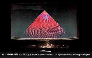 holographic image - projection by Al Razutis