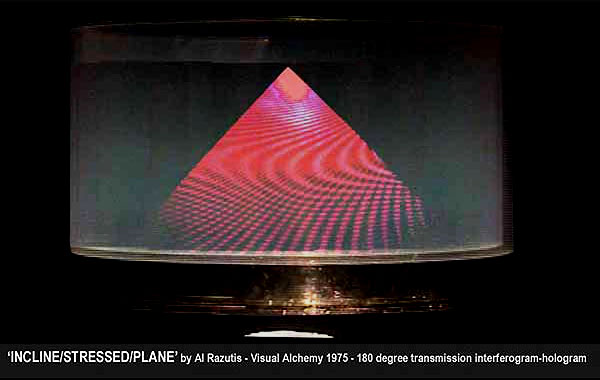 CONTOUR - INCLINE STRESSED PLANE - 1974 by Al Razutis