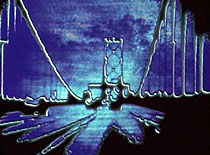  98.3 KHz: (Bridge at Electrical Storm (Amerika) film by Al Razutis