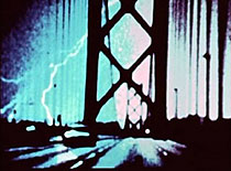  98.3 KHz: (Bridge at Electrical Storm (Amerika) film by Al Razutis