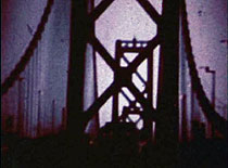  98.3 KHz: (Bridge at Electrical Storm (Amerika) film by Al Razutis