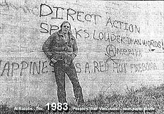 click enlarge - Al Razutis 1980  People's Wall'  East Vancouver